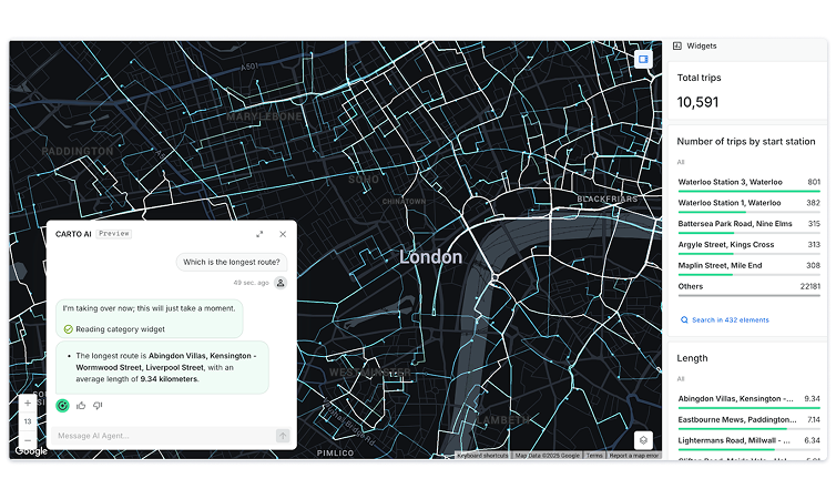 Route Planning mobile